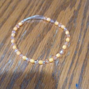 Orange and pink bracelet